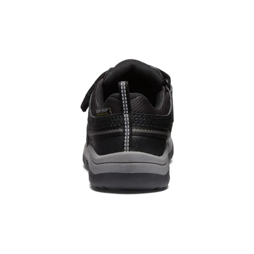 Outlet Little Kids' Targhee Waterproof Shoe | Black/Steel Grey Kids Shoes