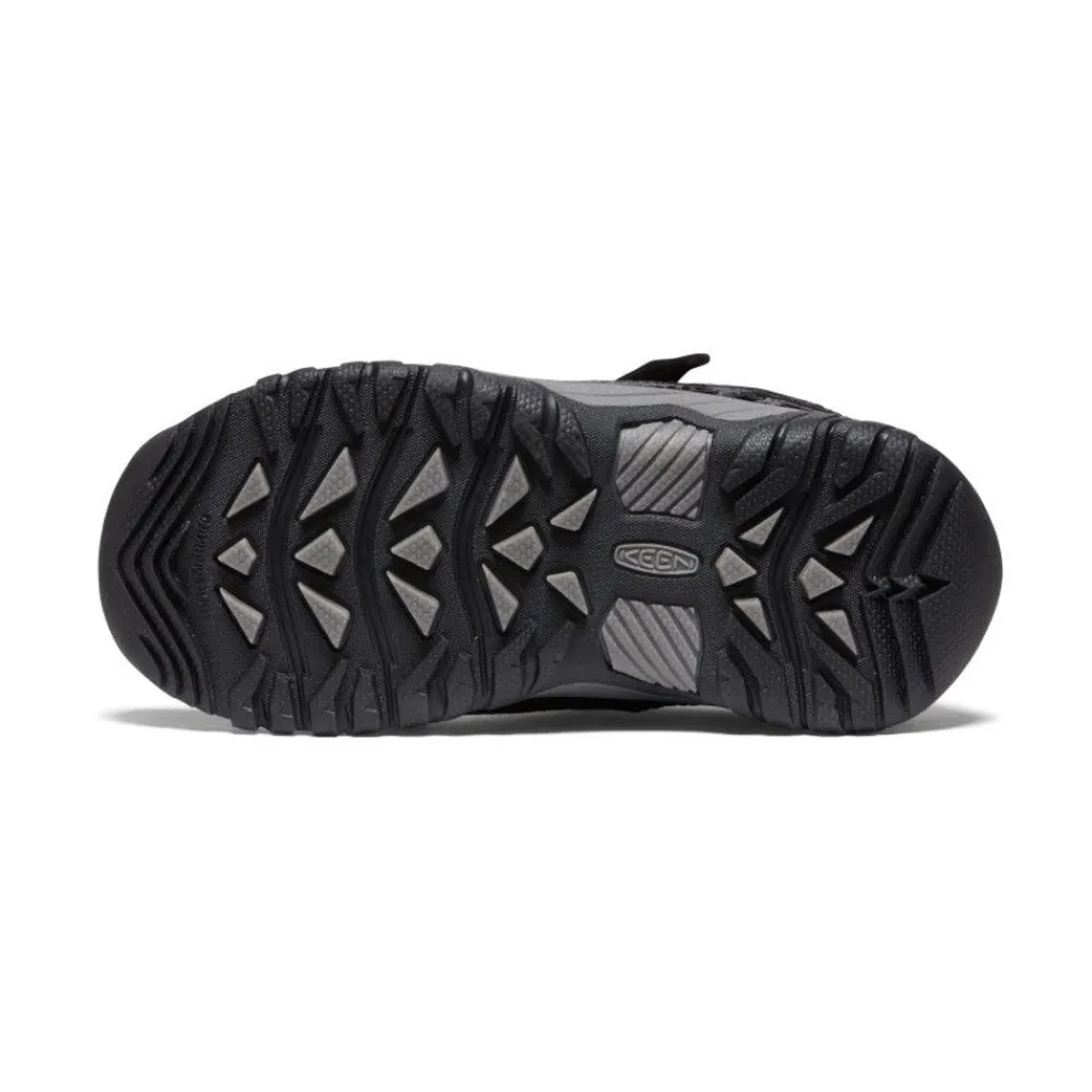Outlet Little Kids' Targhee Waterproof Shoe | Black/Steel Grey Kids Shoes