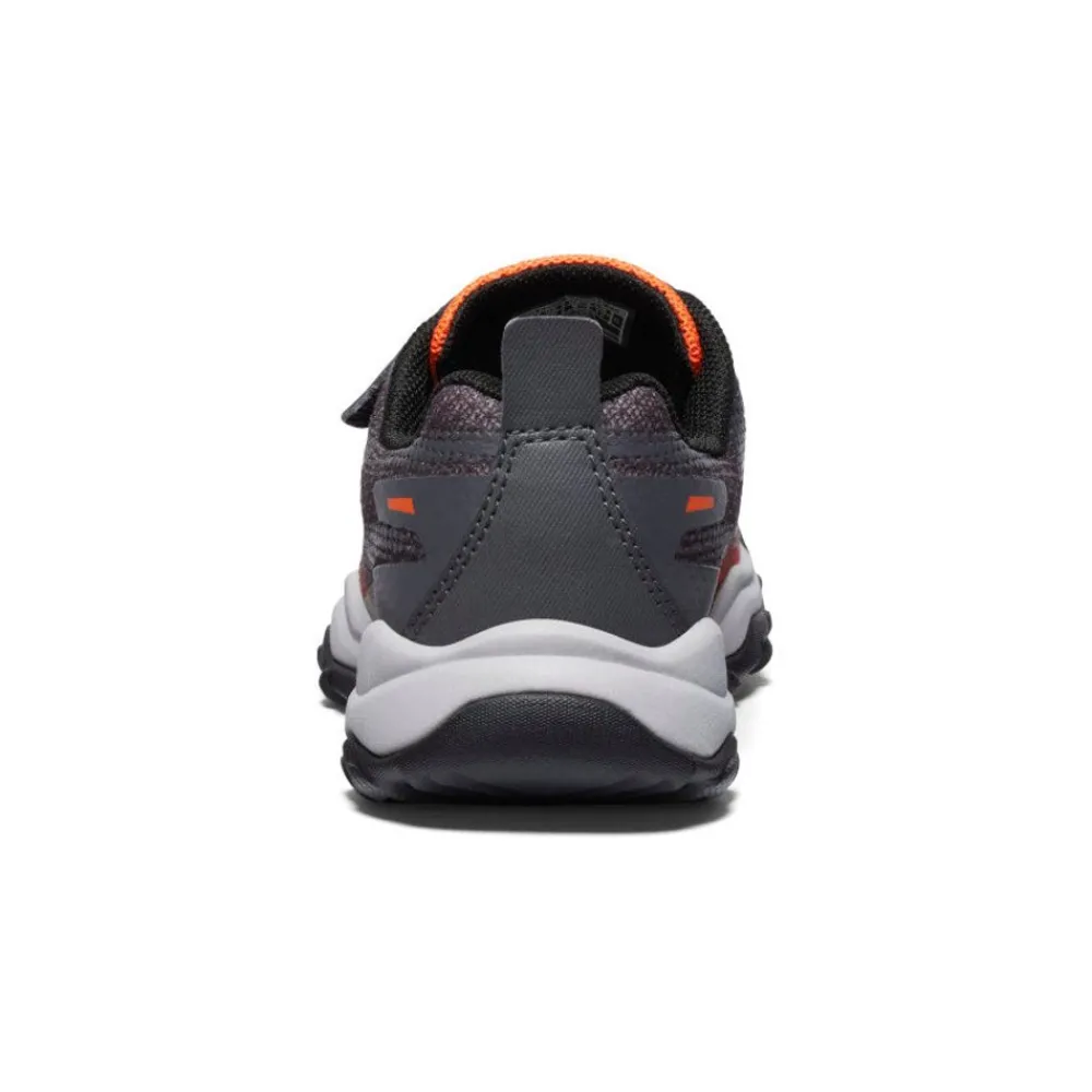 New Little Kids' Wanduro Speed Hiking Shoe | Magnet/Scarlet Ibis Kids Shoes