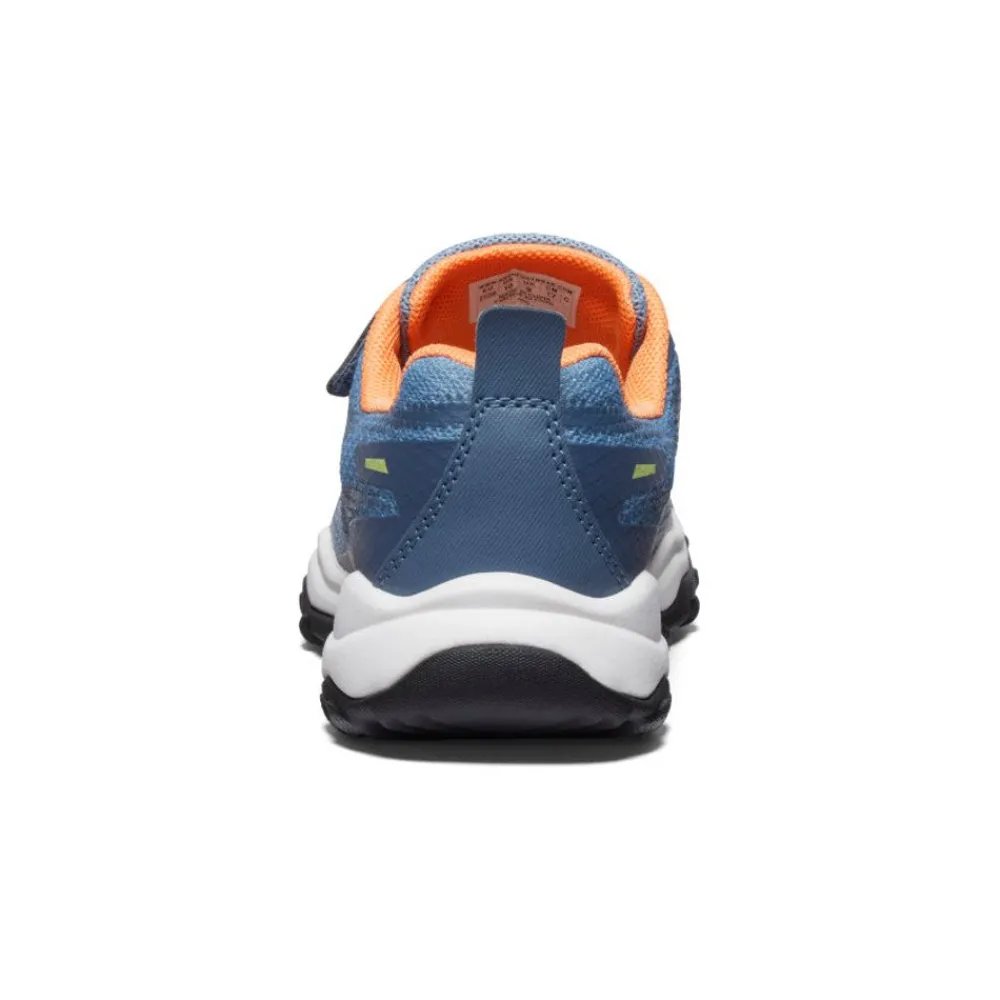 New Little Kids' Wanduro Speed Hiking Shoe | Vintage Indigo/Tangerine Kids Shoes