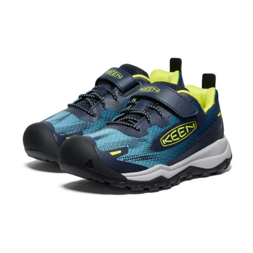 Hot Little Kids' Wanduro Speed Hiking Shoe | Legion Blue/Evening Primrose Kids Shoes