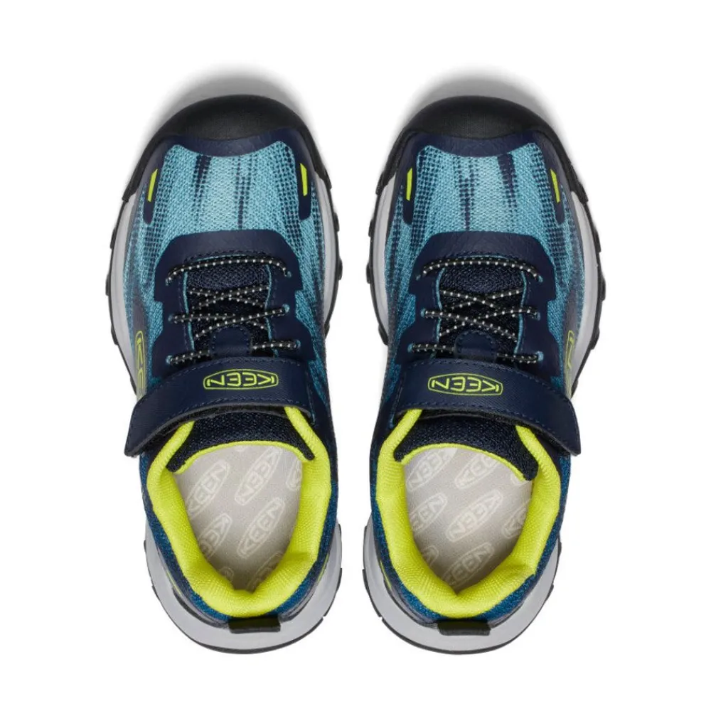 Hot Little Kids' Wanduro Speed Hiking Shoe | Legion Blue/Evening Primrose Kids Shoes