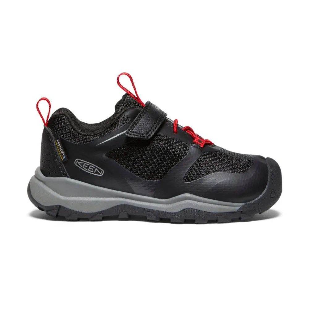Clearance Little Kids' Wanduro Waterproof Shoe | Black/Ribbon Red Kids Shoes