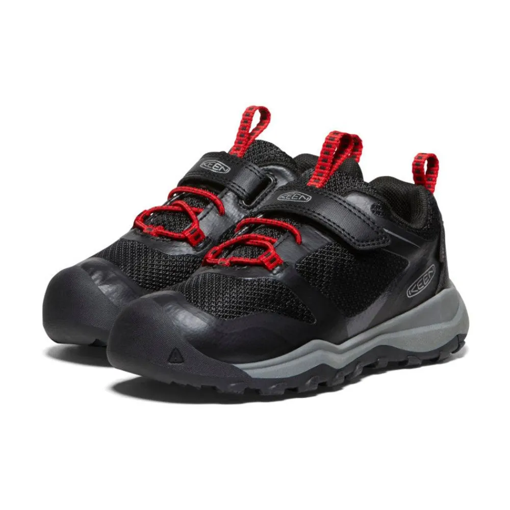 Clearance Little Kids' Wanduro Waterproof Shoe | Black/Ribbon Red Kids Shoes