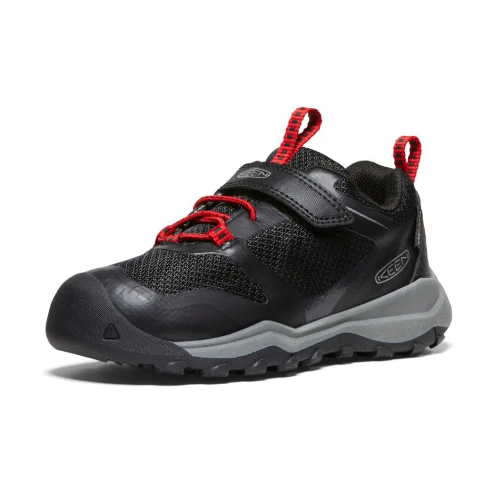 Clearance Little Kids' Wanduro Waterproof Shoe | Black/Ribbon Red Kids Shoes