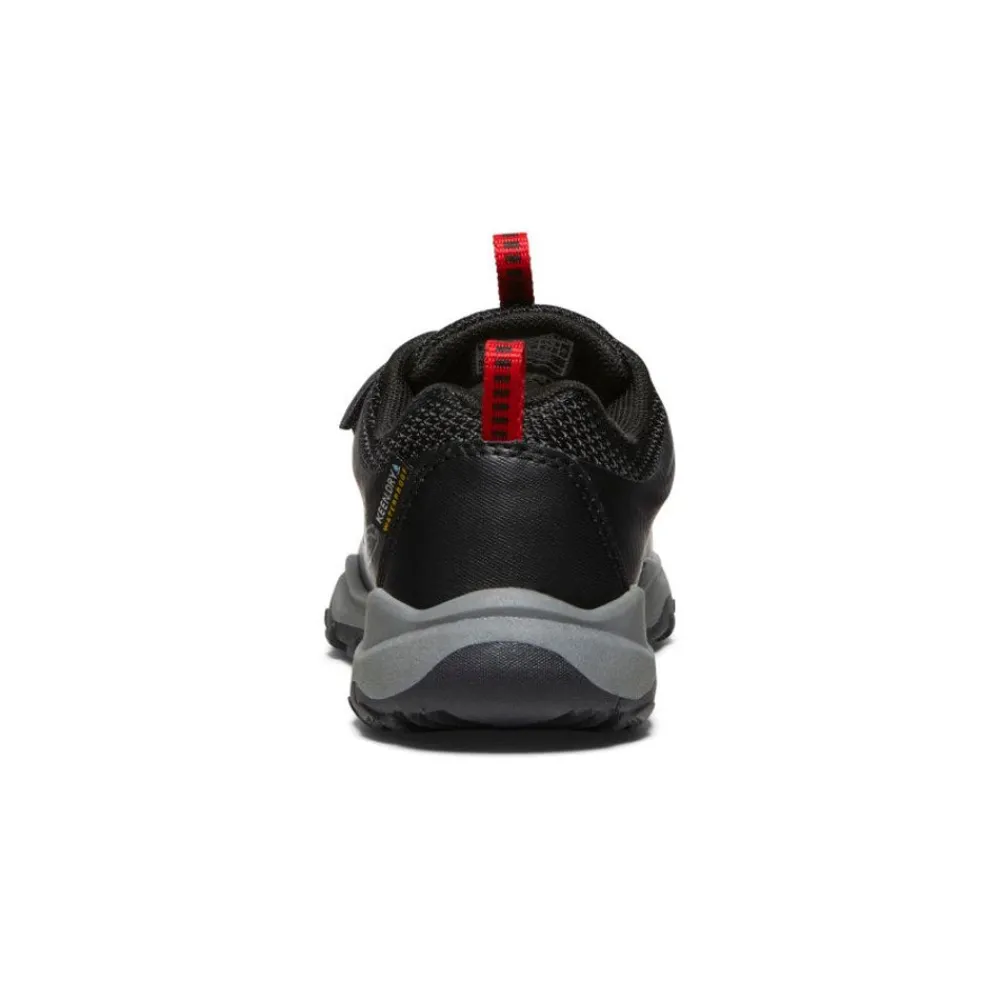 Clearance Little Kids' Wanduro Waterproof Shoe | Black/Ribbon Red Kids Shoes