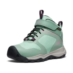 Fashion Little Kids' Wanduro Waterproof Boot | Granite Green/Ibis Rose Kids Boots