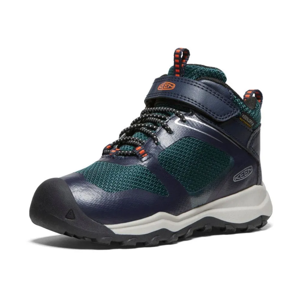 Discount Little Kids' Wanduro Waterproof Boot | Sky Captain/Sea Moss Kids Boots
