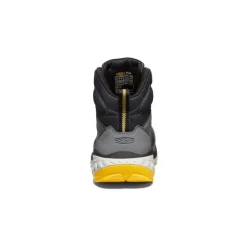 Clearance Men'S Arvada Mid Work Sneaker (Carbon-Fiber Toe) | Black/ Yellow Men Work Boots & Shoes