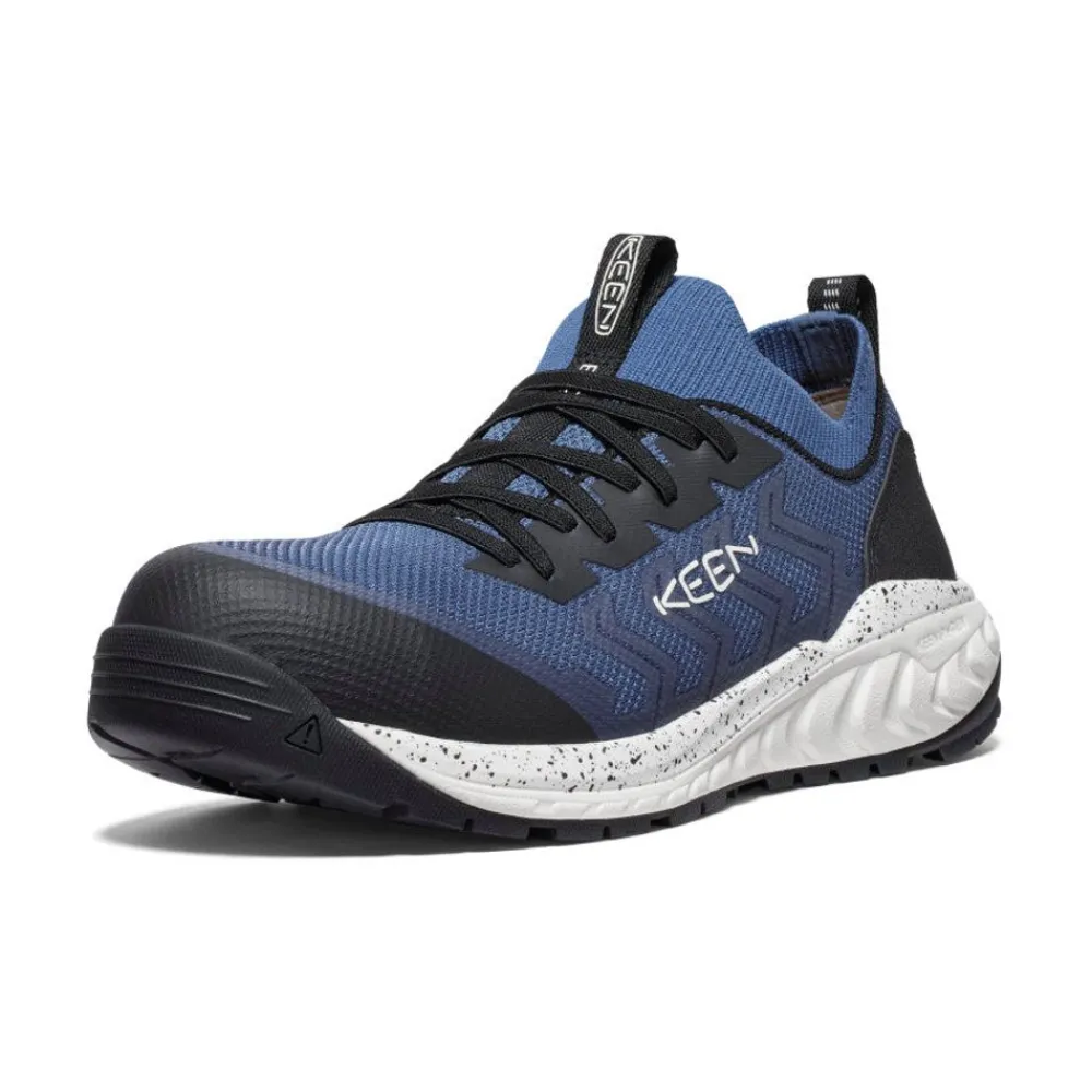 Outlet Men'S Arvada Shift Esd Work Sneaker (Carbon-Fiber Toe) | Vintage Indigo/Black Men Work Boots & Shoes