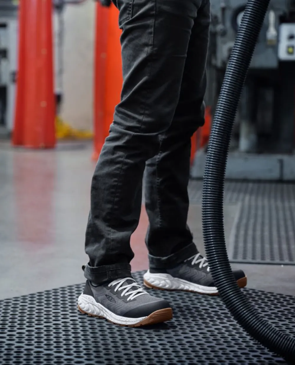 New Men'S Arvada Shift Work Sneaker (Carbon-Fiber Toe) | Martini Olive/Black Men Work Boots & Shoes
