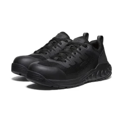 Discount Men'S Arvada Work Sneaker (Carbon-Fiber Toe) | Black/Black Men Work Boots & Shoes