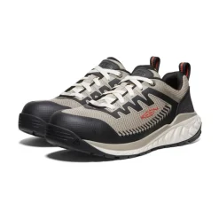 New Men'S Arvada Work Sneaker (Carbon-Fiber Toe) | Plaza Taupe/Black Men Work Boots & Shoes