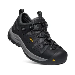 Sale Men'S Atlanta Cool Ii (Steel Toe) | Black/Dark Shadow Men Work Boots & Shoes
