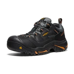 Hot Men'S Braddock Low (Steel Toe) | Black/Bossa Nova Men Work Boots & Shoes
