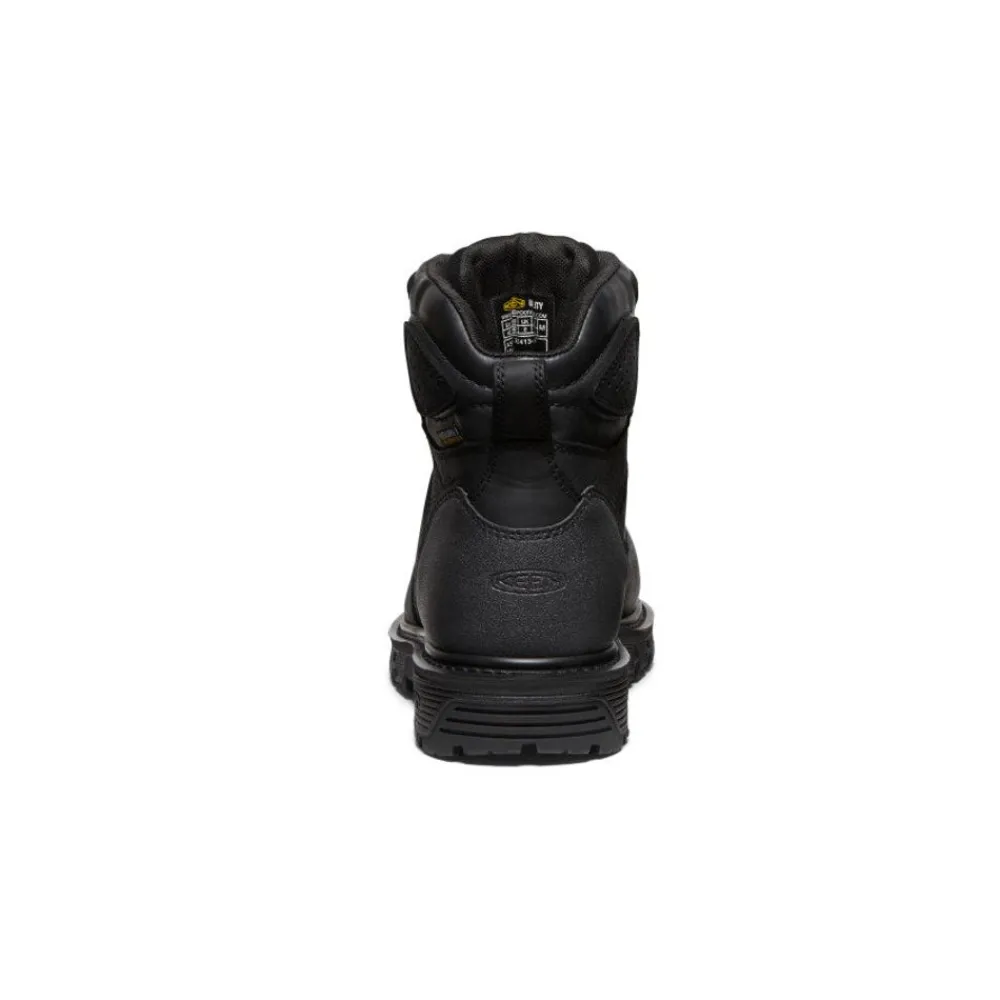 Sale Men'S Camden 6" Waterproof Boot (Carbon-Fiber Toe) | Black/Black Men Work Boots & Shoes