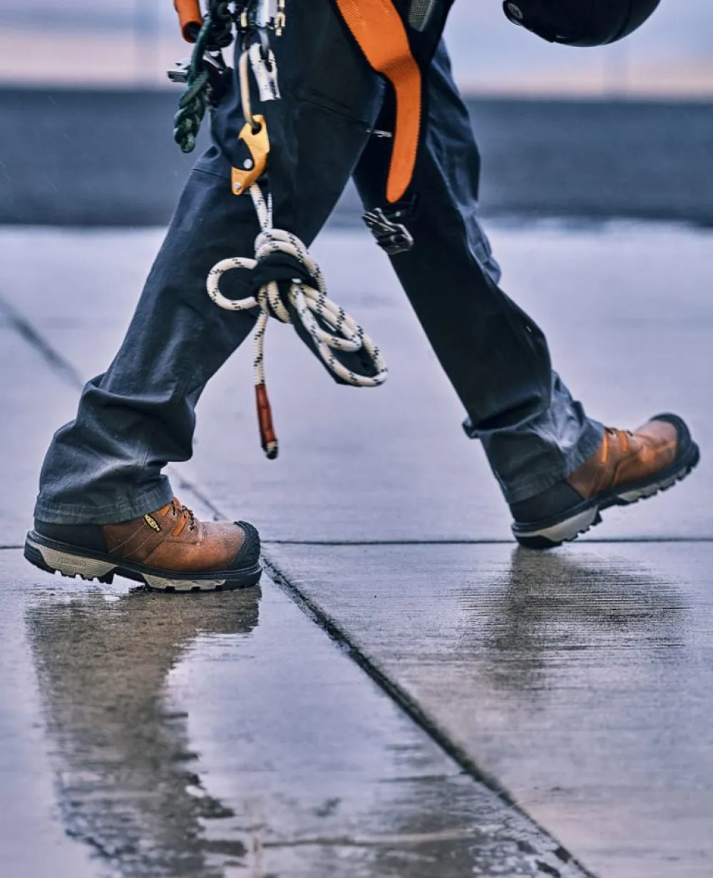 Sale Men'S Camden 6" Waterproof Boot (Carbon-Fiber Toe) | Black/Black Men Work Boots & Shoes