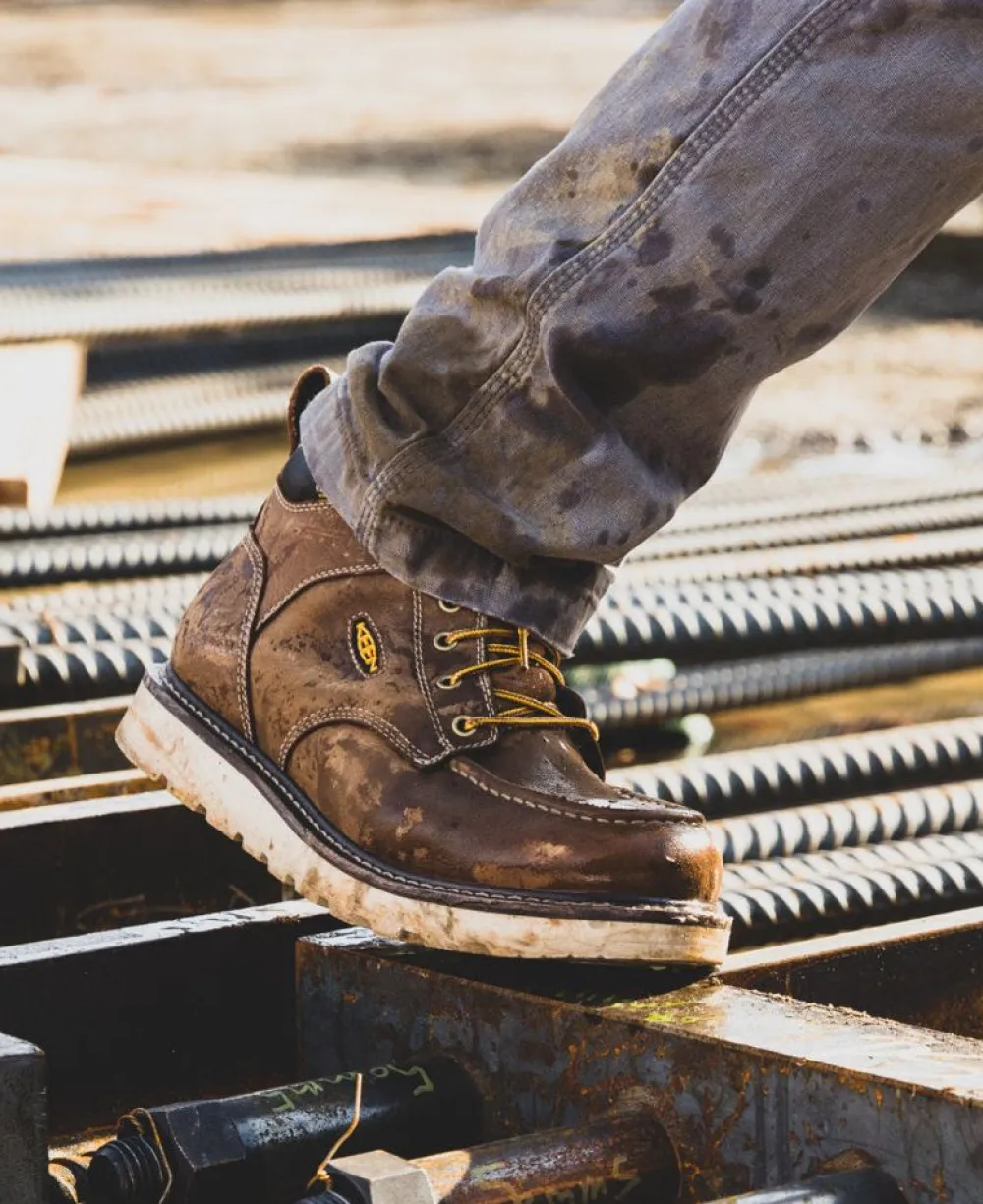 Online Men'S Cincinnati 6" Boot (Soft Toe) | Belgian/Sandshell Men Work Boots & Shoes