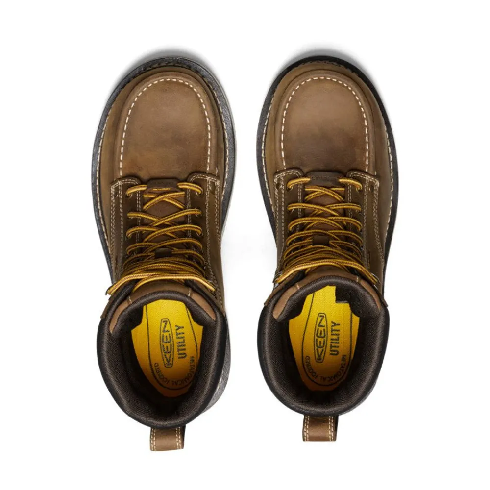 Clearance Men'S Cincinnati 8" Waterproof 90° Heel Boot (Carbon-Fiber Toe) | Belgian/Sandshell Men Work Boots & Shoes