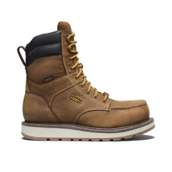 Best Men'S Cincinnati 8" Waterproof Boot (Carbon-Fiber Toe) | Belgian/Sandshell Men Work Boots & Shoes