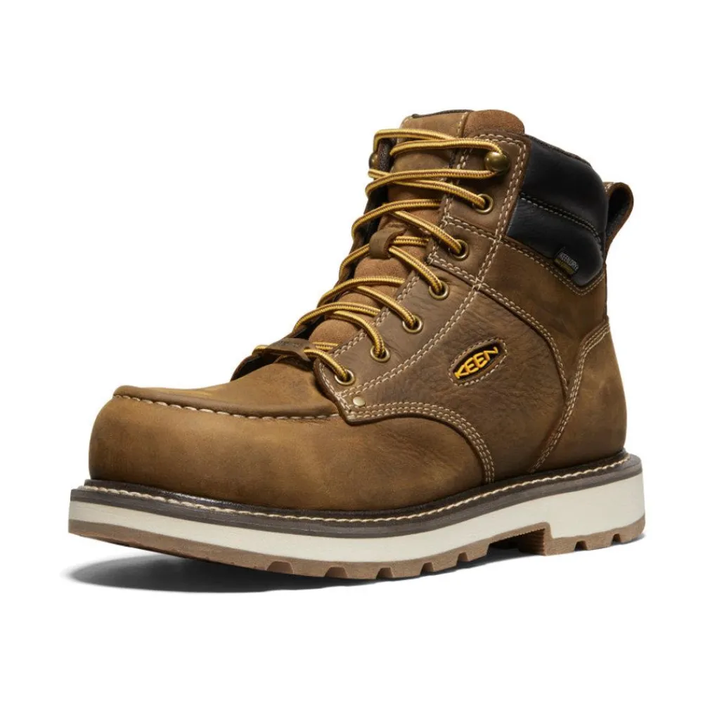 Online Men'S Cincinnati 6" Waterproof 90° Heel Boot (Carbon-Fiber Toe) | Belgian/Sandshell Men Work Boots & Shoes