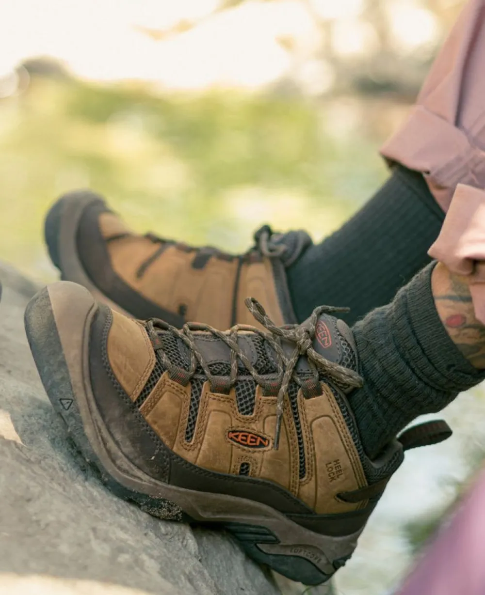 Hot Men'S Circadia Vent Shoe | Bison/Potters Clay Men Shoes