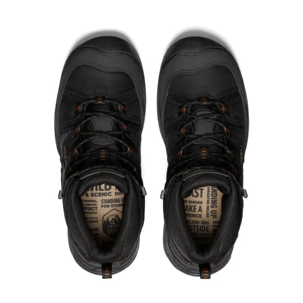 Discount Men'S Circadia Waterproof Boot | Black/Curry Men Boots