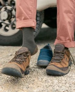 Hot Men'S Circadia Waterproof Shoe Wide | Shitake/Brindle Men Shoes