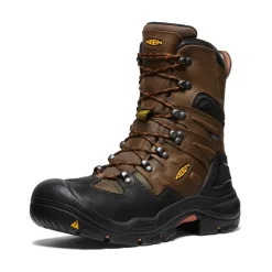 Clearance Men'S Coburg 8" Waterproof Boot (Steel Toe) | Cascade Brown/Brindle Men Work Boots & Shoes
