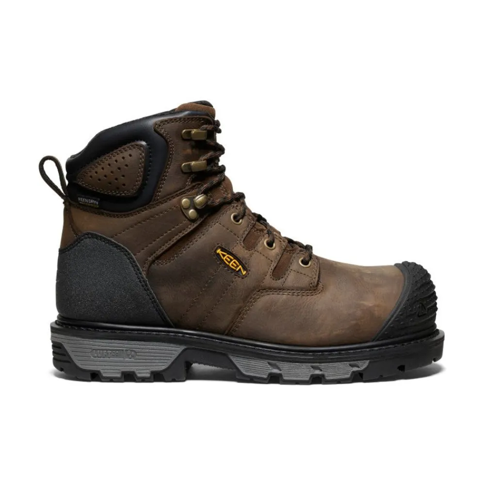 Fashion Men'S Csa Camden 6" Waterproof Boot (Carbon-Fiber Toe) | Dark Earth/Black Men Work Boots & Shoes