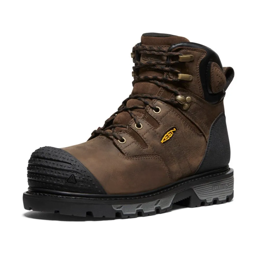 Fashion Men'S Csa Camden 6" Waterproof Boot (Carbon-Fiber Toe) | Dark Earth/Black Men Work Boots & Shoes