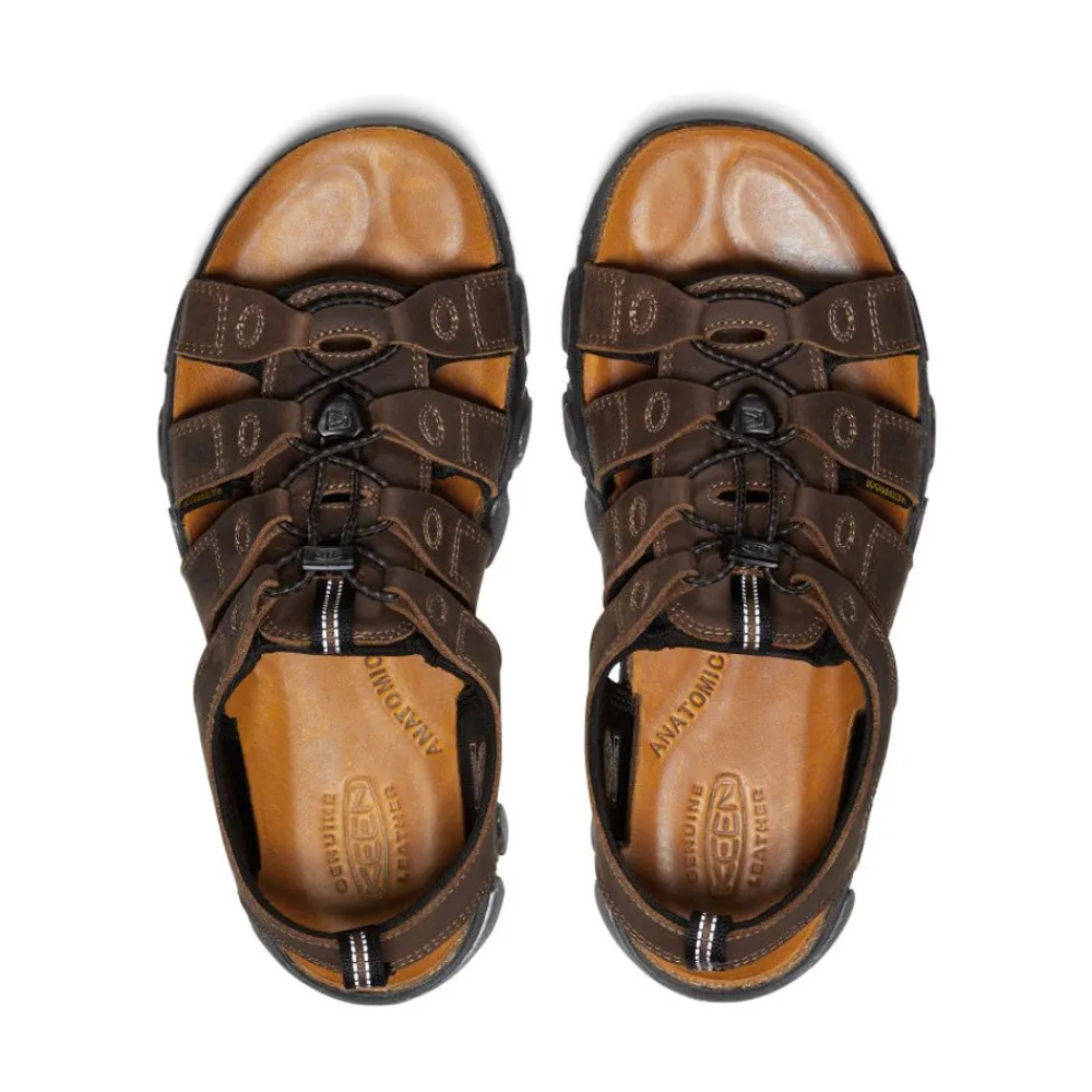 Outlet Men'S Daytona Ii Sandal | Bison/Black Men Sandals
