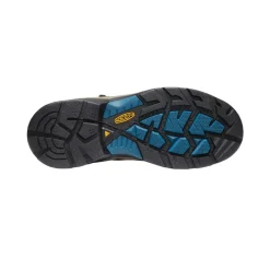 Sale Men'S Detroit Xt Waterproof Boot (Steel Toe) | Cascade Brown/Orion Blue Men Work Boots & Shoes