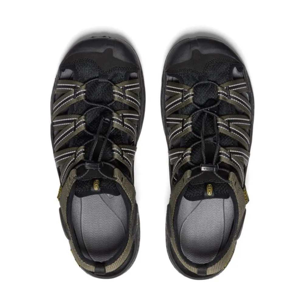Outlet Men'S Drift Creek H2 Sandal | Dark Olive/Black Men Sandals