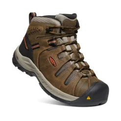 Discount Men'S Flint Ii Boot (Soft Toe) | Cascade Brown/Burnt Ochre Men Work Boots & Shoes