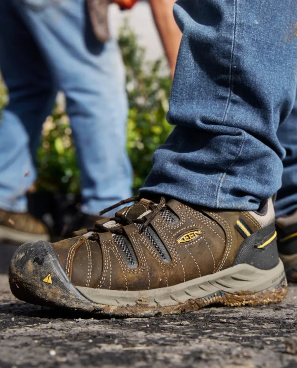 Sale Men'S Flint Ii (Soft Toe) | Cascade Brown/Golden Rod Men Work Boots & Shoes