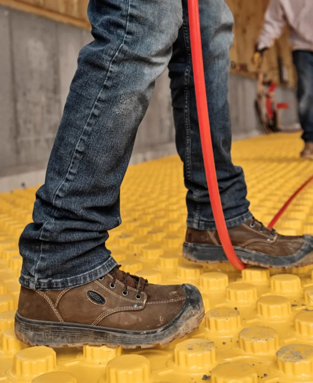 Sale Men'S Fort Wayne 6" Waterproof (Carbon-Fiber Toe) | Dark Earth/Gum Men Work Boots & Shoes