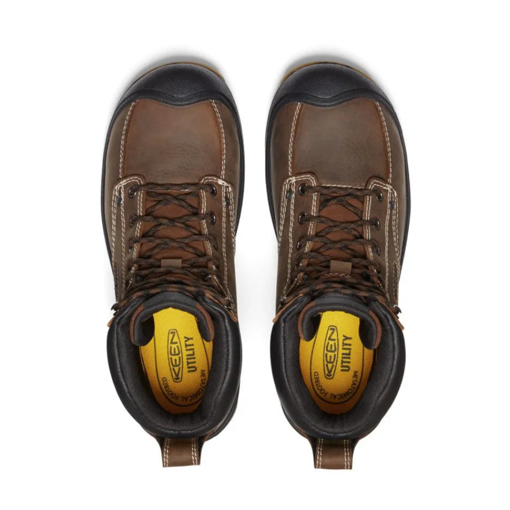 Online Men'S Fort Wayne 6" Waterproof (Soft Toe) | Dark Earth/Gum Men Work Boots & Shoes