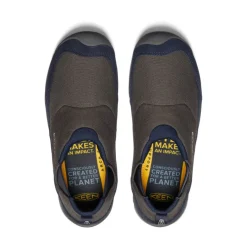 Sale Men'S Hoodcamp Slip-On | Black Olive/Sky Captain Men Slip-Ons