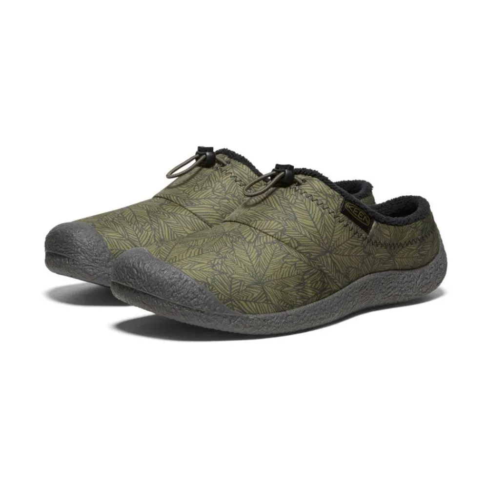 Best Men'S Howser Iii Slide | Olive Drab Leaf Men Slip-Ons