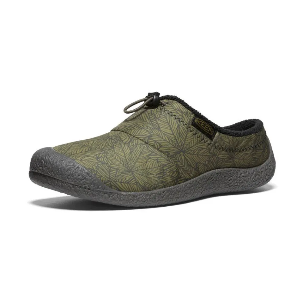 Best Men'S Howser Iii Slide | Olive Drab Leaf Men Slip-Ons