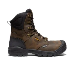 New Men'S Independence 8" Waterproof Boot (Carbon Fiber Toe) | Dark Earth/Black Men Work Boots & Shoes
