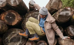 Sale Men'S Jasper Suede Sneakers | Dark Forest/Golden Yellow Men Shoes