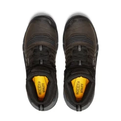 Fashion Men'S Kansas City+ Kbf Waterproof Mid (Soft Toe) | Coffee Bean/Black Men Work Boots & Shoes