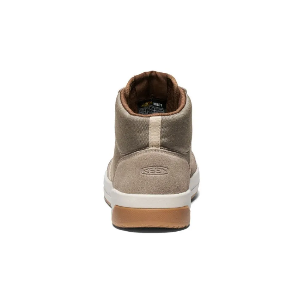 Best Men'S Kenton Mid Work Shoe (Carbon-Fiber Toe) | Brindle/Gum Men Work Boots & Shoes