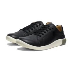 Clearance Men'S Knx Leather Sneaker | Black/Star White Men Slip-Ons