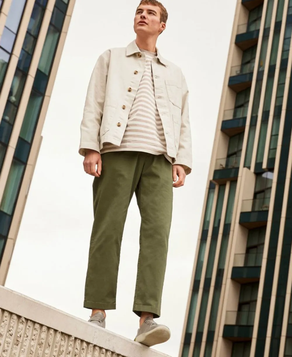 Hot Men'S Knx Leather Sneaker | Brindle/Plaza Taupe Men Slip-Ons