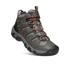 Outlet Men'S Koven Waterproof Hiking Boot | Magnet/Fired Brick Men Boots