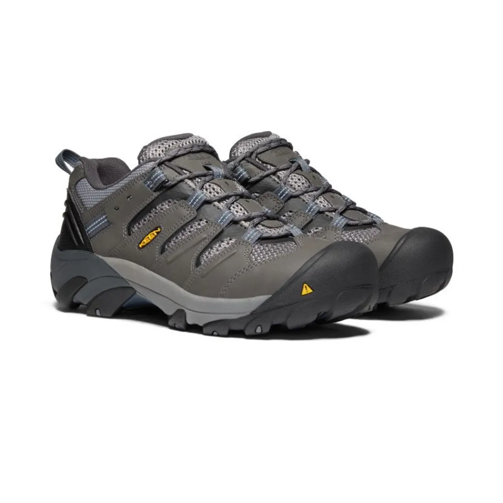 Discount Men'S Lansing Low (Steel Toe) | Magnet/Majolica Blue Men Work Boots & Shoes