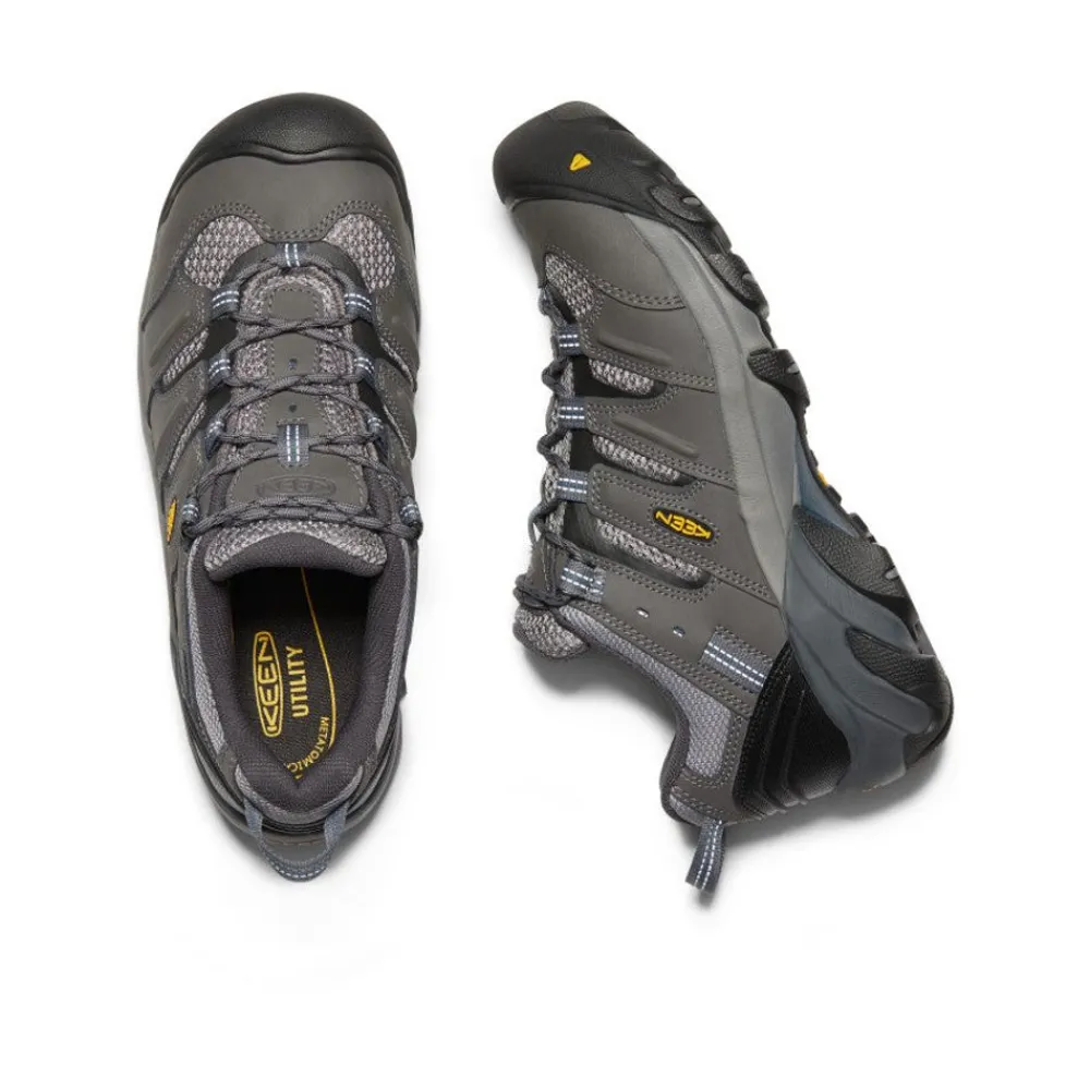 Discount Men'S Lansing Low (Steel Toe) | Magnet/Majolica Blue Men Work Boots & Shoes